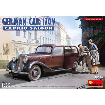miniart GERMAN CAR 170V CABRIO SALOON 1/35