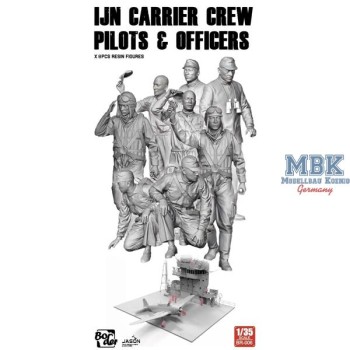 Border Model IJN Carrier Crew Pilots & Officers 1/35 BR-006