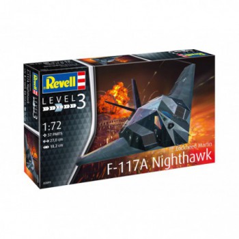revell F-117A Nighthawk Stealth Fighter 1/72 03899